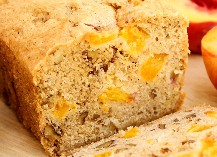 Ароматный персиковый хлеб — карибский рецепт